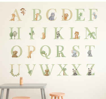 Nursery room wall decal lion - TenStickers