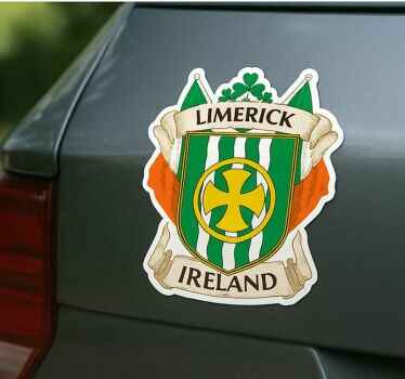 Car sticker with a humorous twist on life - TenStickers