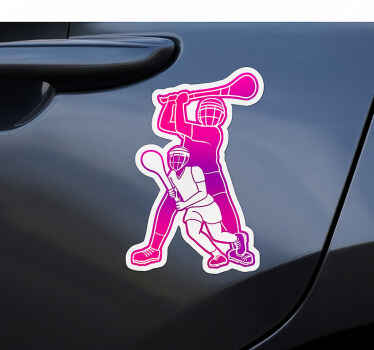 Car sticker gaelic athletes - TenStickers
