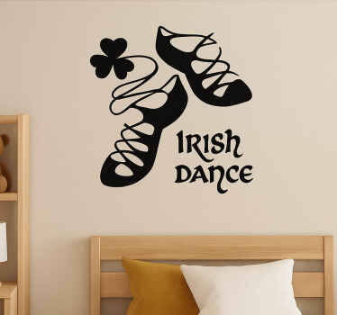 Childrens' wall stickers irish ballerina shoes - TenStickers