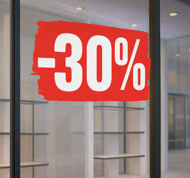 Vinilo oferta descuento individual - TenVinilo