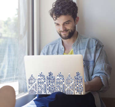 Laptop sticker Nederlandse huisjes - TenStickers