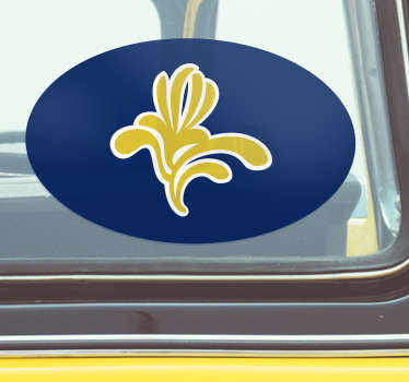 Auto stickers vlag Brussel - TenStickers