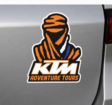 Wallsticker dyr dakar rally - TenStickers