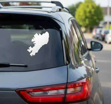 Car sticker mini isle of bute - TenStickers