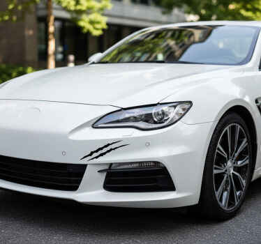 Adesivo per auto graffi fari multiset - TenStickers