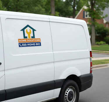 动物贴画定制家庭商业标志 - TenStickers