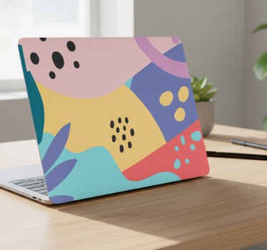 노트북 스티커 전문 브랜드 아이덴티티 - TenStickers