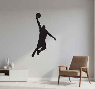 Wall sticker professional basketball motion - TenStickers