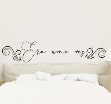 Autocolante para quarto infantil Era uma vez - TenStickers