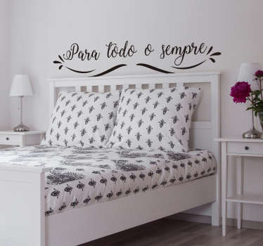 Autocolante do Amor Para todo o sempre - TenStickers