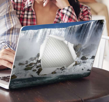 Niagra Falls Laptop Sticker - TenStickers