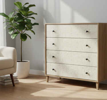 Furniture sticker beige woven fabric texture - TenStickers