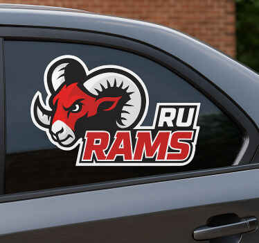 Car decals canada red ram decoration - TenStickers