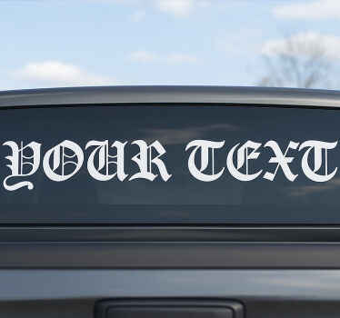 Van sticker customizable vehicle graphics - TenStickers