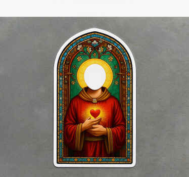 Prilagodljiva nalepka moški svet prilagodi - TenStickers