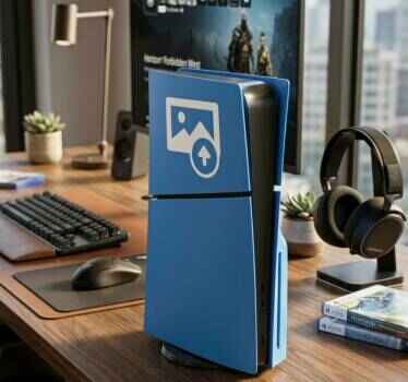 Vinilo ps5 personalizado ps5 slim - TenVinilo