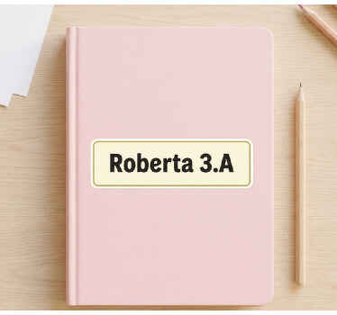 Customisable sticker for preschool accessory - TenStickers