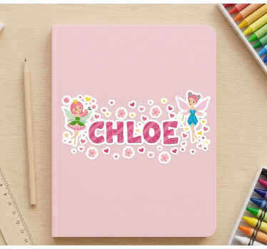 Customisable sticker fairy wall theme - TenStickers