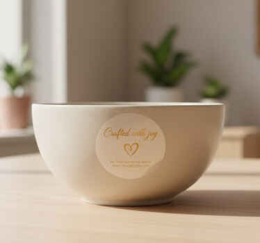 Personalisierter sticker für unternehmenswerbung - TenStickers