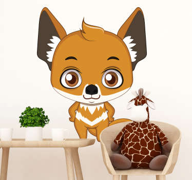 Dingo wild animal vinyl decal - TenStickers