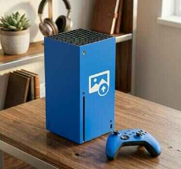 Xbox wrap personalised xbox series x - TenStickers