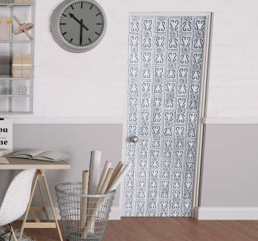Fototapeta Ornamenty na drzwi - TenStickers