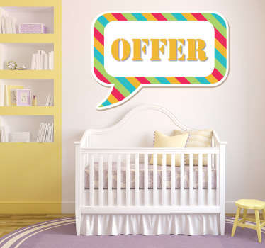 Children's store window sticker - TenStickers