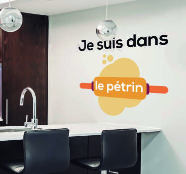Sticker Maison Je suis dans le pétrin - TenStickers