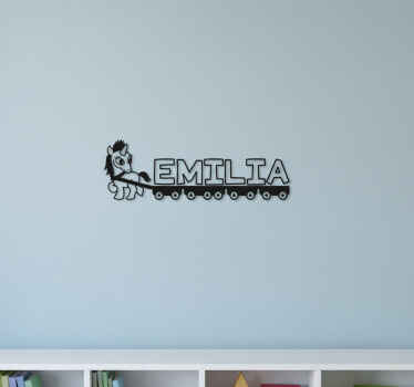 Tilpassbart klistremerke hesteveggdekor - Tenstickers