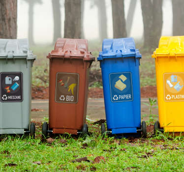 Naklejka z rysunkiem Naklejki na kosze - TenStickers