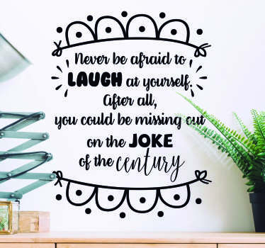 Dame Edna Quote Living Room Wall Decor - TenStickers