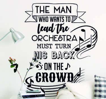 James Cook Quote Living Room Wall Decor - TenStickers