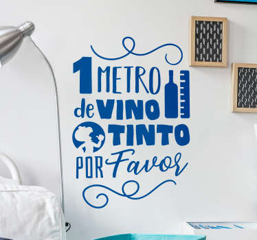 Vinilo frase célebre frase Condorito - TenVinilo