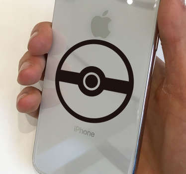 autocolante decorativo iphone com produtode símbolo de videogame pokemon. Fácil de aplicar sem rugas e altamente duradouro. Escolha o tamanho necessário.