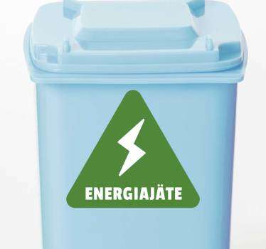 Kierrätysvinyylin merkki - Tenstickers