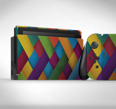 Colorful multicolour (nintendo) nintendo skin - TenStickers