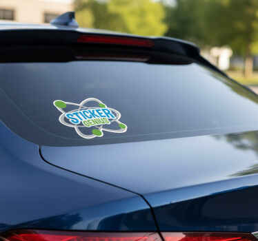 Car sticker sticker genius - TenStickers