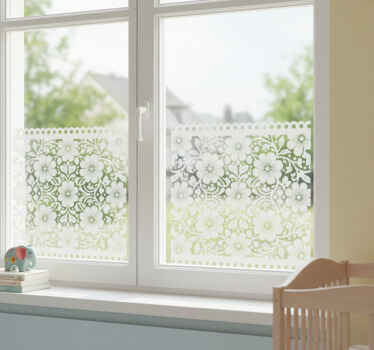 Sticker chambre enfant motif floral élégant - TenStickers