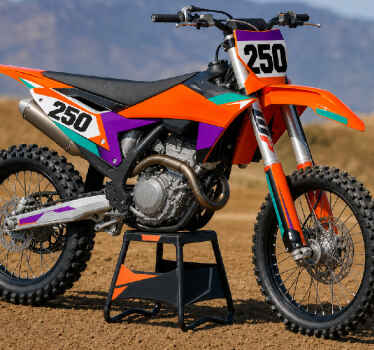Motocross graphics ktm sx 250 - TenStickers
