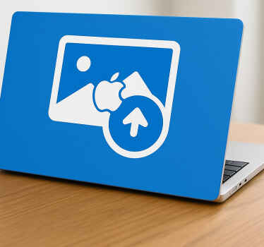 Vinilo macbook personalizado pro 16" (frontal) - TenVinilo