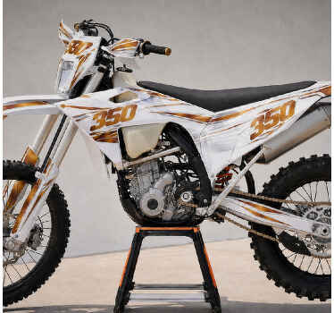 Motorbike graphic kit enduro ktm exc 350 - TenStickers