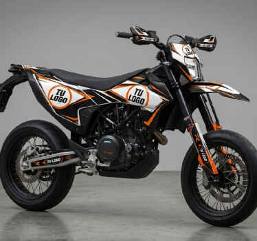 Motorbike graphic kit enduro ktm 690 smc r logo - TenStickers