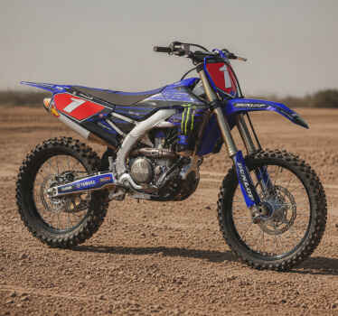 Motocross graphics for yamaha yz-f 450 - TenStickers