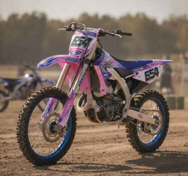Motocross graphics yamaha yz-f 250 with name - TenStickers