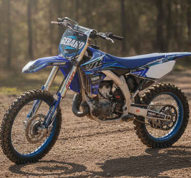Motocross graphics yamaha yz 85 personalized design - TenStickers