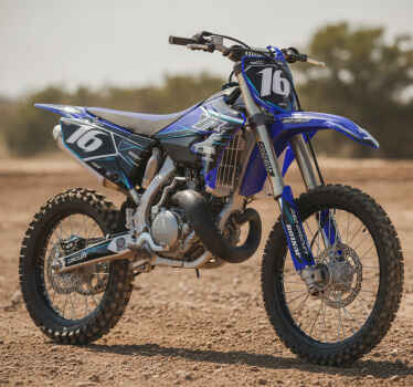 Motocross graphics for yamaha yz 85 - TenStickers