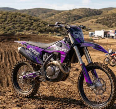 Motocross-dekor für husqvarna tc / fc 450 - TenStickers