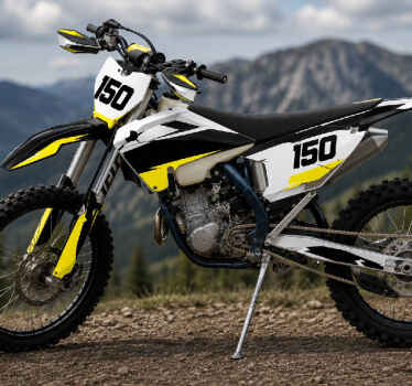 Kit déco moto enduro husqvarna te / fe 150 - TenStickers