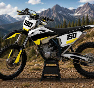 Kit déco moto enduro husqvarna te fe 350 - TenStickers